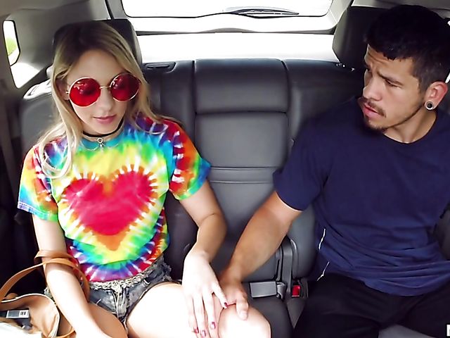 Khloe Kapri - Teen car fucking with a driver