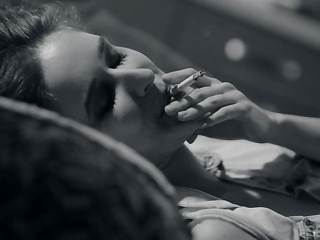 Hairy pussy masturbation in the morning after