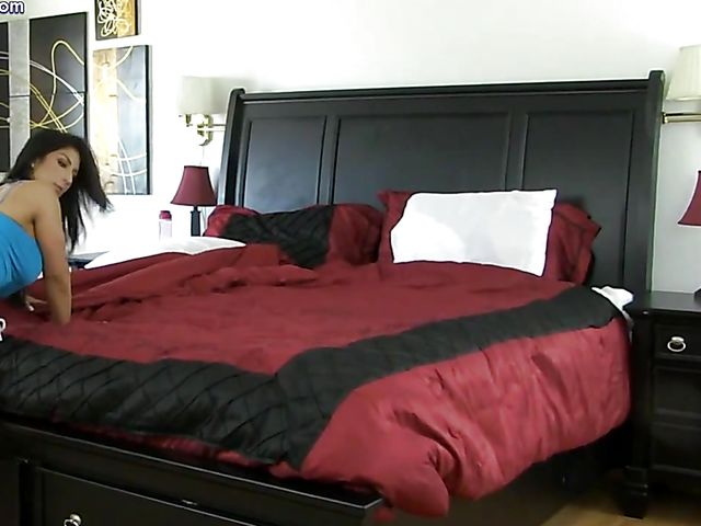 Busty mother Raven Hart on a hard dick POV