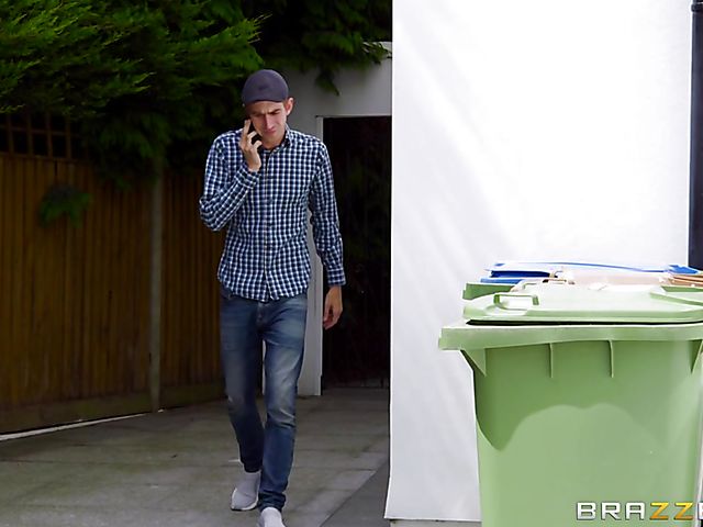 Clothed sex on the couch with hot mother-in-law Ashley Downs