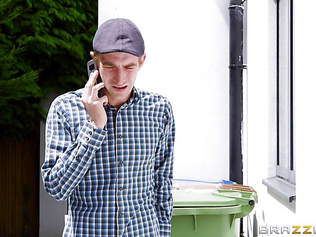 Clothed sex on the couch with hot mother-in-law Ashley Downs