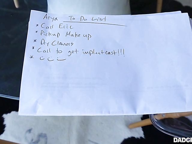 Daddys girl Arya Faye is in the mood for anal