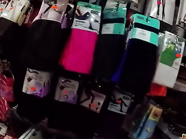 Fitting room sex with amateur latina Jade