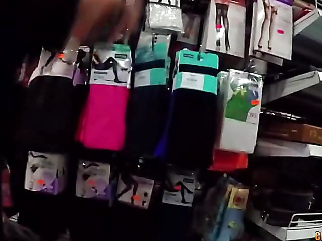 Fitting room sex with amateur latina Jade