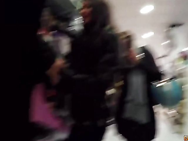 Fitting room sex with amateur latina Jade