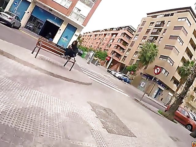 Fitting room sex with amateur latina Jade