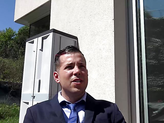 Well stacked Susy Gala gets railed outdoor stockings on