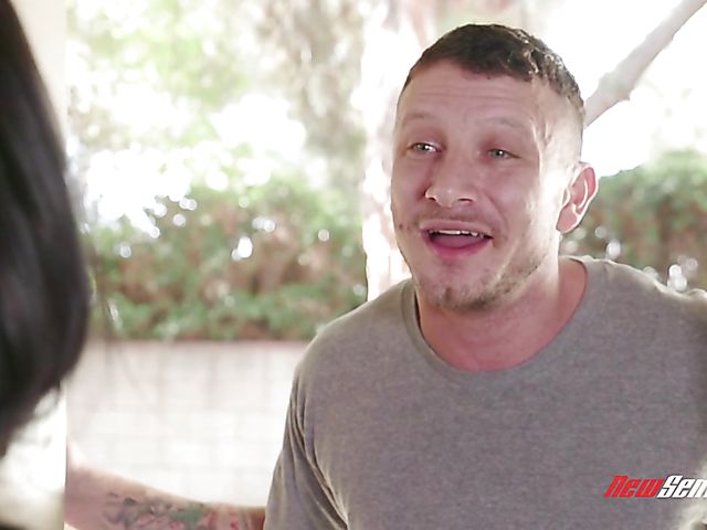 Young brunette Whitney Wright does it right