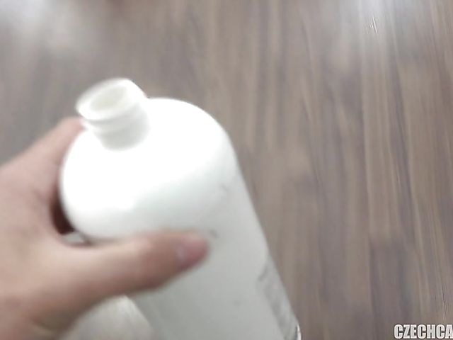 Shy Czech teen Michaela takes a dick