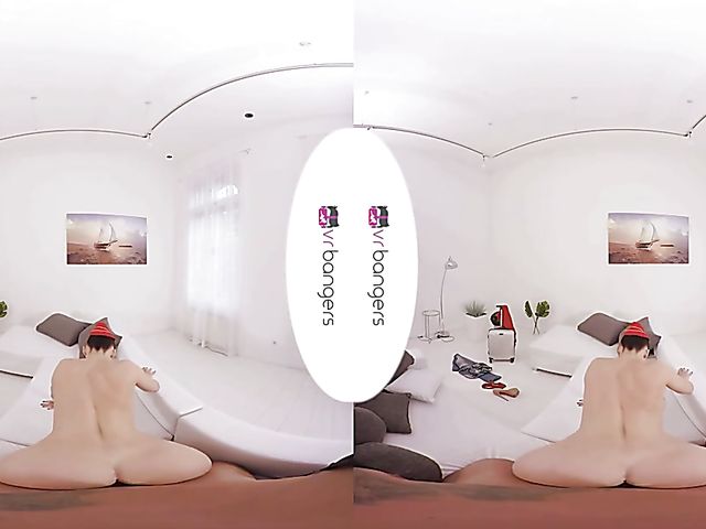 Busty stewardess Aletta Ocean POV fucking in VR