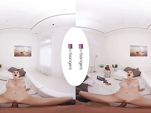 Busty stewardess Aletta Ocean POV fucking in VR