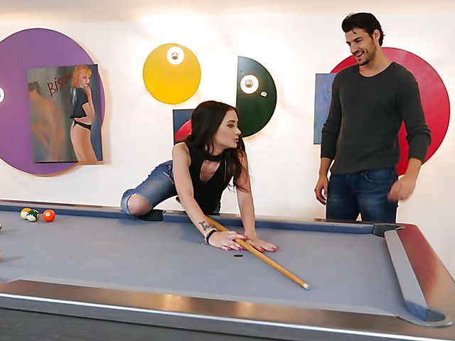 Small tits brunette Gia Paige playing and fucking