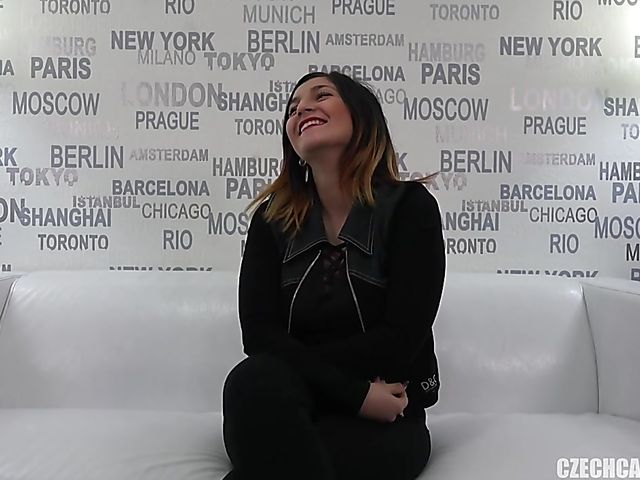 Czech casting with 20-year-old Nikola