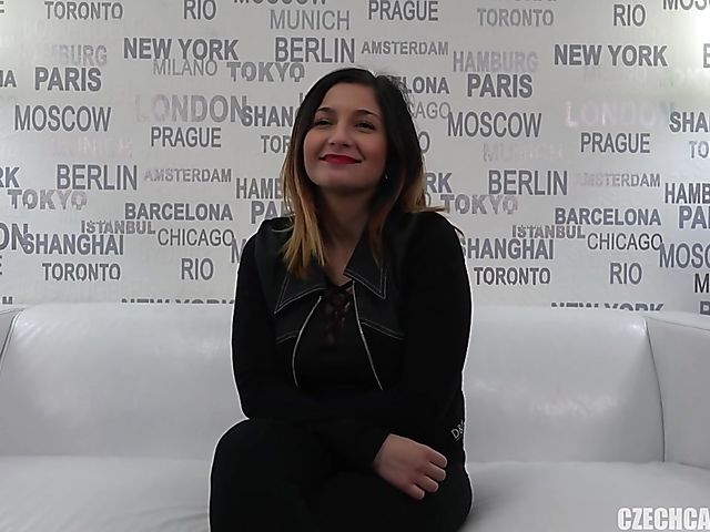 Czech casting with 20-year-old Nikola