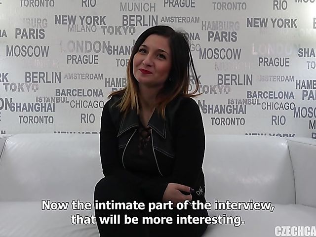 Czech casting with 20-year-old Nikola