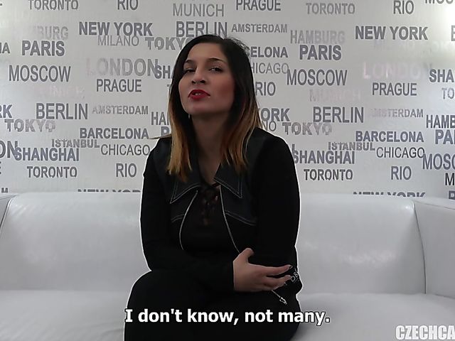 Czech casting with 20-year-old Nikola