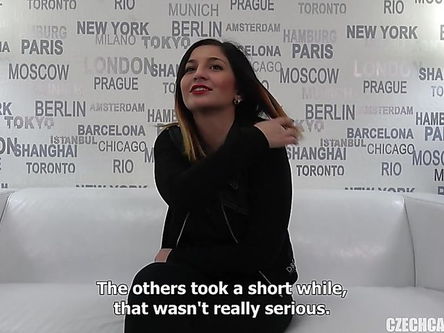 Czech casting with 20-year-old Nikola