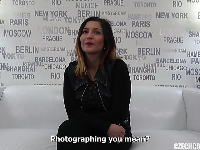 Czech casting with 20-year-old Nikola