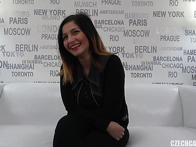 Czech casting with 20-year-old Nikola