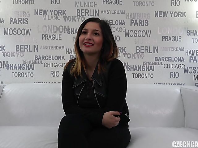 Czech casting with 20-year-old Nikola