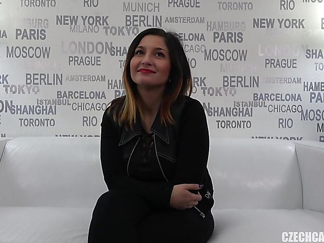 Czech casting with 20-year-old Nikola