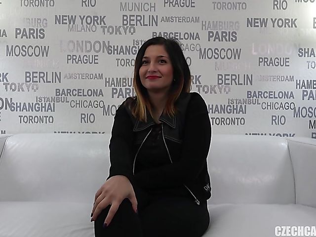 Czech casting with 20-year-old Nikola