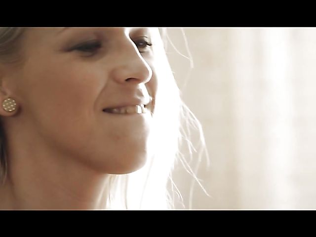 Hot sex in the bedroom with euro blonde Karol Lilien