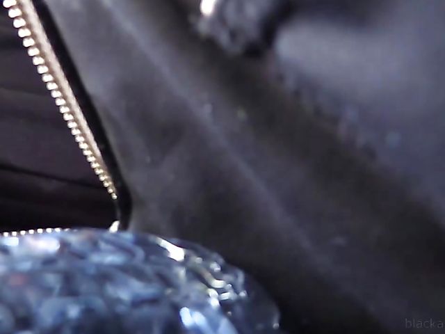 Interracial squirting and creampie with a slut