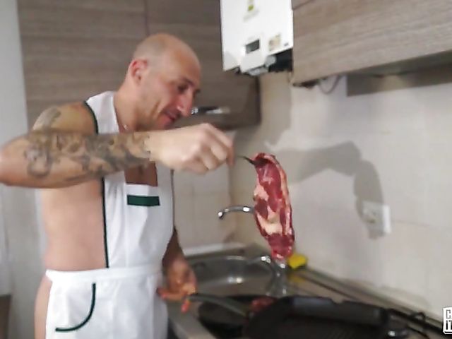 Blonde anal with Italian guy Omar Galanti