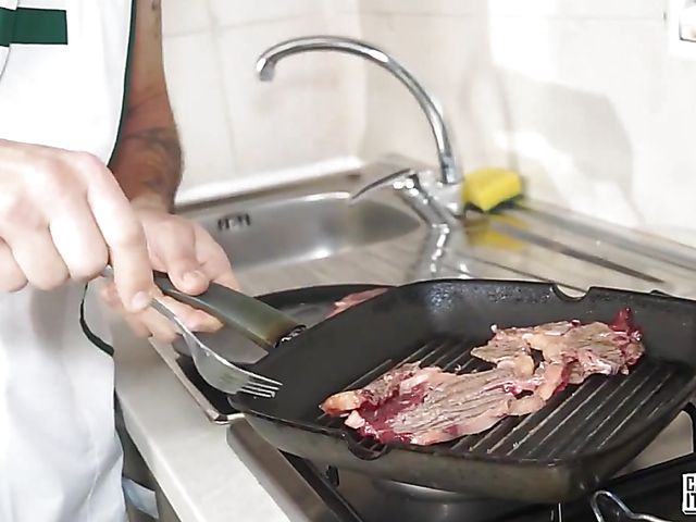 Blonde anal with Italian guy Omar Galanti