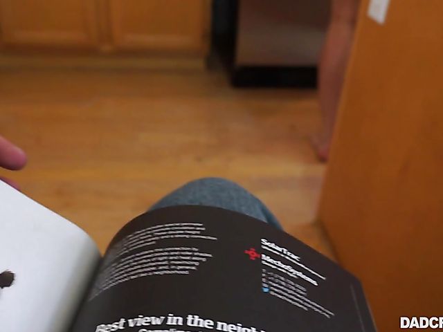 Busty daughter Skylar Snow sucks her stepdaddy