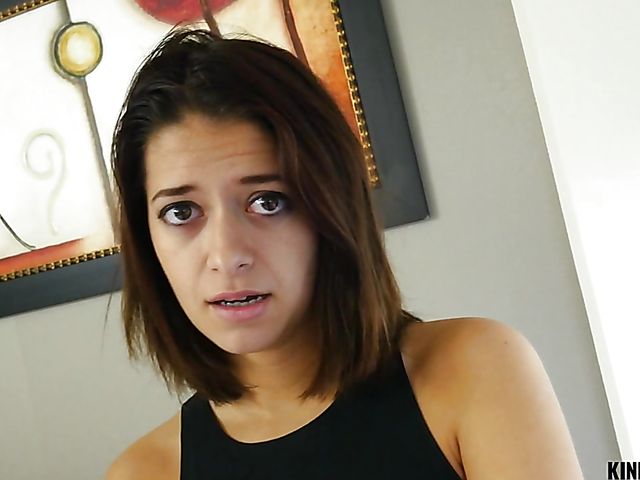 Izzy Bell - Step sister sucks brother and gets banged