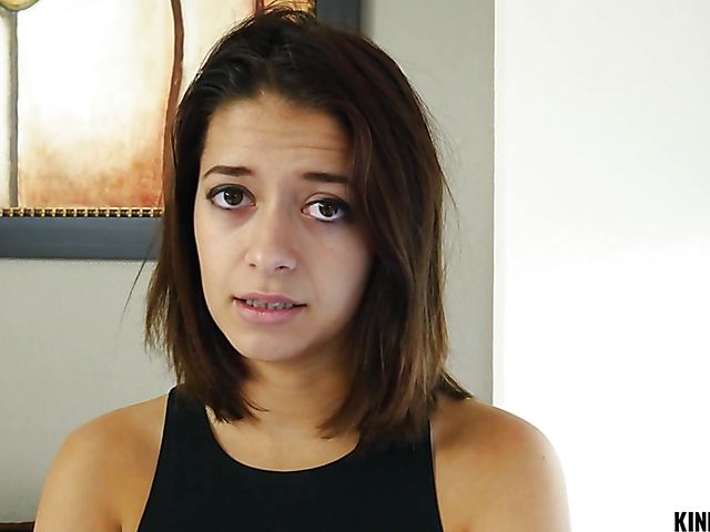 Izzy Bell - Step sister sucks brother and gets banged