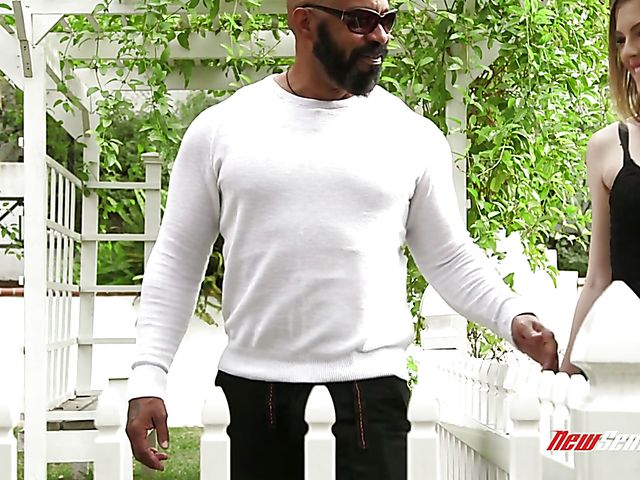 Ella Nova - Hard sex with a bearded man