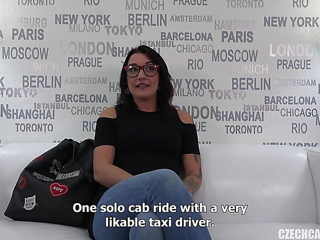 Czech casting with 25-year-old Andrea