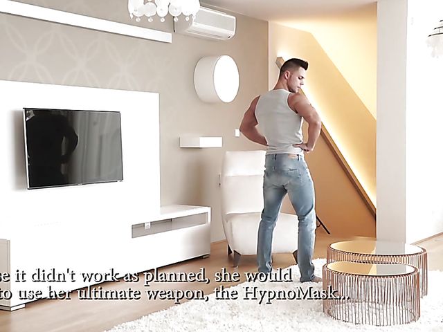 Ennio Guardi and Vinna Reed - Masked blowjob and fucking