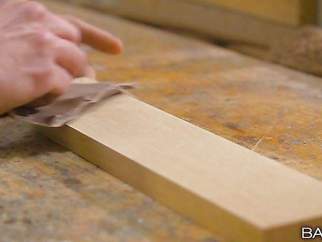 Blond anal girl Zazie Skymm gets banged by the carpenter