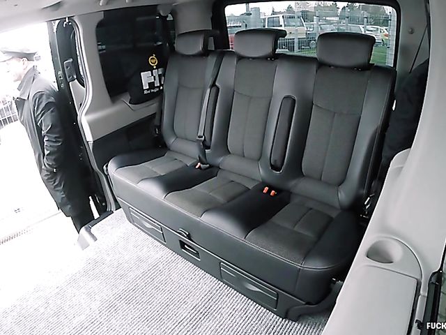 Driver fucks Czech blonde Katie Sky