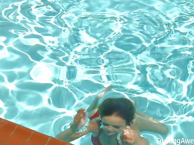 Dillion Harper in red bikini gets fucked hard