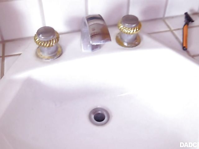 Stepdaughter POV with dad's fat cock