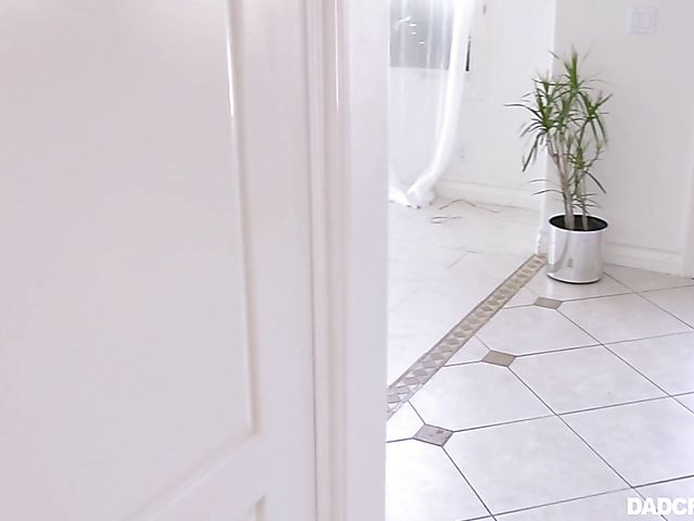 Stepdaughter POV with dad's fat cock