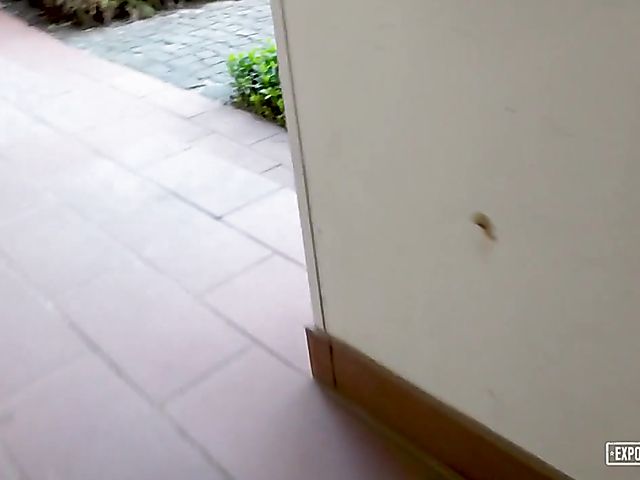 Young gardener Amanda Hill gets tricked into fucking