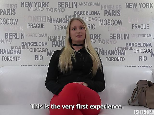 Amateur 18 yo Tereza does porn in Prague