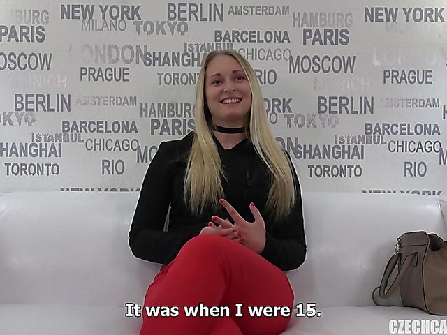 Amateur 18 yo Tereza does porn in Prague