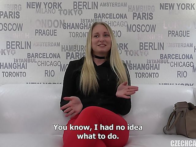 Amateur 18 yo Tereza does porn in Prague