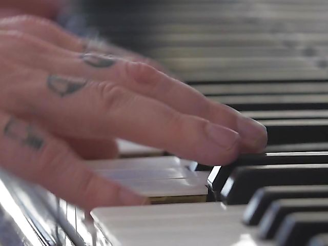 Piano teacher fucks naughty blonde babe Cecilia Scott