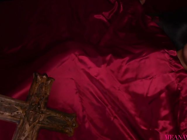 Meana Wolf - Vampire blowjob and pussy pounding POV