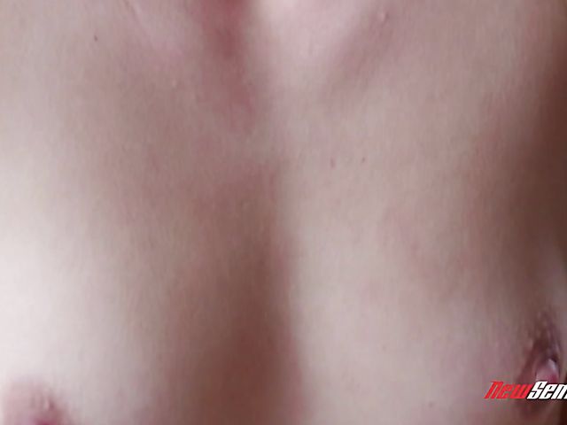 Small tits blonde with short hair Makenna Blue having sex