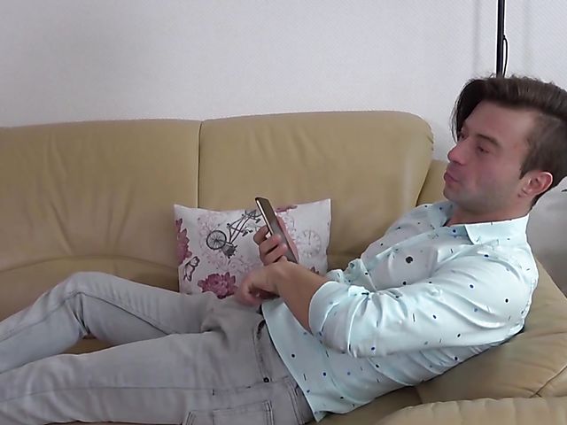 Skinny mature gets banged and throated