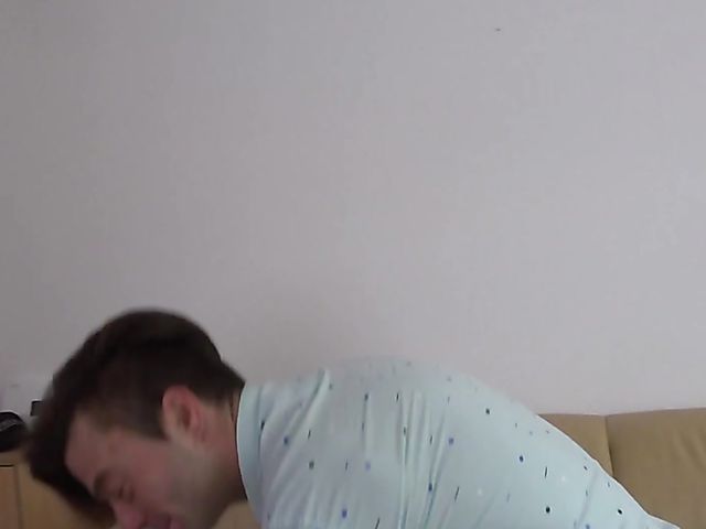 Skinny mature gets banged and throated